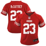 Christian McCaffrey San Francisco 49ers Nike Toddler Game Jersey - Scarlet
