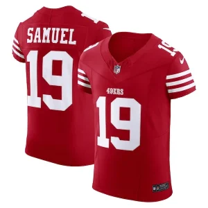 Deebo Samuel San Francisco 49ers Nike Vapor F.U.S.E. Elite Jersey - Scarlet