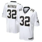 Tyrann Mathieu New Orleans Saints Nike Game Jersey - White/Black