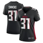 Justin Simmons Atlanta Falcons Nike Women's Game Jersey - Black