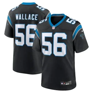 Trevin Wallace Carolina Panthers Nike Game Jersey - Black