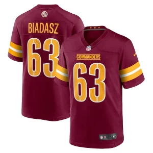 Tyler Biadasz Washington Commanders Nike Game Jersey - Burgundy