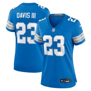 Carlton Davis III Detroit Lions Nike Women's Game Jersey - Blue