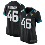 Ross Matiscik Jacksonville Jaguars Nike Women's Game Jersey - Black/Teal