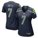 Geno Smith Seattle Seahawks Nike Women's Team Game Jersey - College Navy/Neon Green