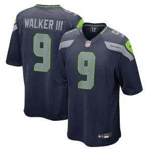 Kenneth Walker III Seattle Seahawks Nike Team Game Jersey - College Navy