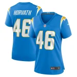 Zander Horvath Los Angeles Chargers Nike Women's Game Jersey - Powder Blue