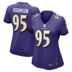 Tavius Robinson Baltimore Ravens Nike Women's Game Jersey - Purple