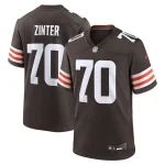 Zak Zinter Cleveland Browns Nike Team Game Jersey - Brown