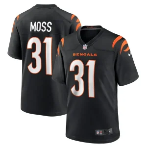 Zack Moss Cincinnati Bengals Nike Game Jersey - Black