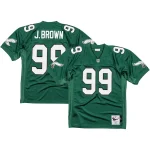 Jerome Brown Philadelphia Eagles 1991 Authentic Jersey - Kelly Green