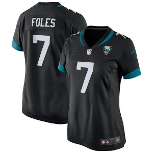 Nick Foles Jacksonville Jaguars Nike Women's 25th Season Game Jersey - Black