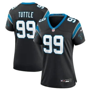 Shy Tuttle Carolina Panthers Nike Women's Game Jersey - Black