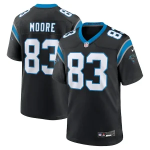 David Moore Carolina Panthers Nike Game Jersey - Black