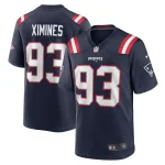 Oshane Ximines New England Patriots Nike Game Jersey - Navy