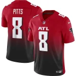 Kyle Pitts Atlanta Falcons Nike Vapor F.U.S.E. Limited Jersey - Red/Black/White