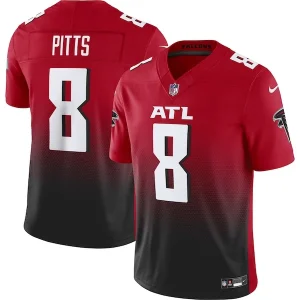 Kyle Pitts Atlanta Falcons Nike Vapor F.U.S.E. Limited Jersey - Red/Black/White