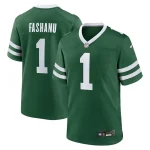 Olu Fashanu New York Jets Nike 2024 NFL Draft First Round Pick Player Game Jersey - Gotham Green