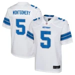David Montgomery Detroit Lions Nike Youth Player Game Jersey - White