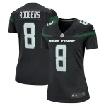 Aaron Rodgers New York Jets Nike Women's Player Jersey - Black/Green/White