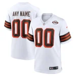 Cleveland Browns Nike 1946 Collection Alternate Custom Jersey - White