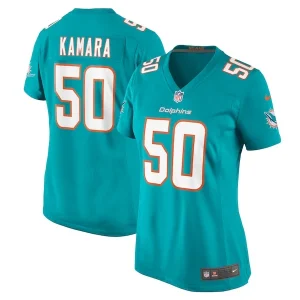 Mohamed Kamara Miami Dolphins Nike Women's Game Jersey - Aqua
