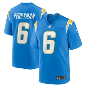 Denzel Perryman Los Angeles Chargers Nike Team Game Jersey - Powder Blue
