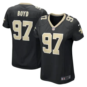Khristian Boyd New Orleans Saints Nike Women's Game Jersey - Black