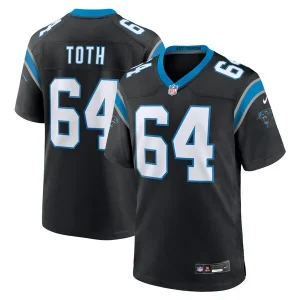 Brett Toth Carolina Panthers Nike Game Jersey - Black