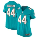 Chop Robinson Miami Dolphins Nike Women's Game Jersey - Aqua