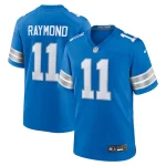 Kalif Raymond Detroit Lions Nike Team Game Jersey - Blue