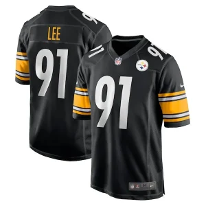 Logan Lee Pittsburgh Steelers Nike Game Jersey - Black