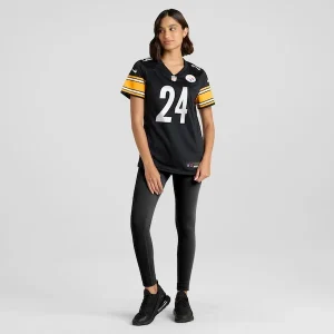 Joey Porter Jr. Pittsburgh Steelers Nike Women's Game Jersey - Black