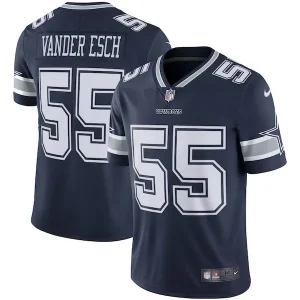 Leighton Vander Esch Dallas Cowboys Nike Vapor Limited Player Jersey - Navy/White