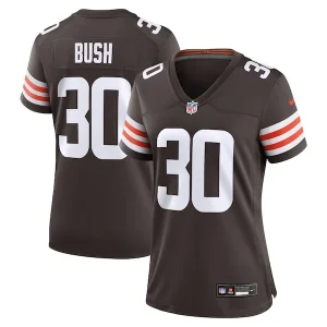 Devin Bush Cleveland Browns Nike Women's Game Jersey - Brown
