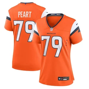 Matt Peart Denver Broncos Nike Women's Team Game Jersey - Orange