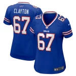 Travis Clayton Buffalo Bills Nike Women's Game Jersey - Royal