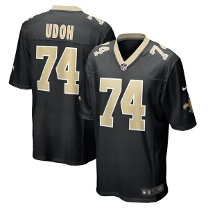 Olisaemeka Udoh New Orleans Saints Nike Game Jersey - Black