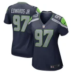 Mario Edwards Jr. Seattle Seahawks Nike Women's Game Jersey - College Navy