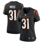 Zack Moss Cincinnati Bengals Nike Women's Game Jersey - Black