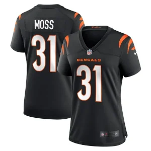 Zack Moss Cincinnati Bengals Nike Women's Game Jersey - Black