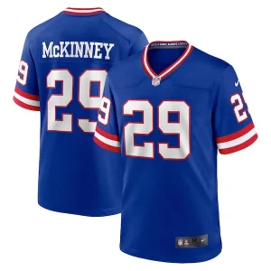 Xavier McKinney New York Giants Nike Classic Player Game Jersey - Royal/White