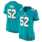 Patrick Paul Miami Dolphins Nike Women's Game Jersey - Aqua