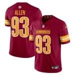 Jonathan Allen Washington Commanders Nike Vapor Untouchable Limited Jersey - Burgundy/Black