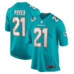 Jordan Poyer Miami Dolphins Nike Game Jersey - Aqua