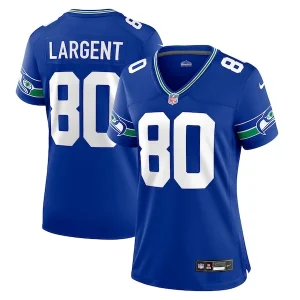 Steve Largent Seattle Seahawks Nike Women's Throwback Retired Player Game Jersey - Royal/Navy