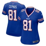Quintez Cephus Buffalo Bills Nike Women's Team Game Jersey - Royal
