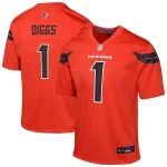 Stefon Diggs Houston Texans Nike Youth Alternate Player Game Jersey - Red