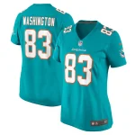 Malik Washington Miami Dolphins Nike Women's Game Jersey - Aqua