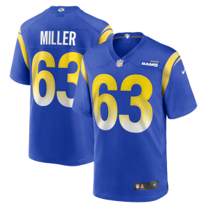 Grant Miller Los Angeles Rams Nike Game Jersey - Royal